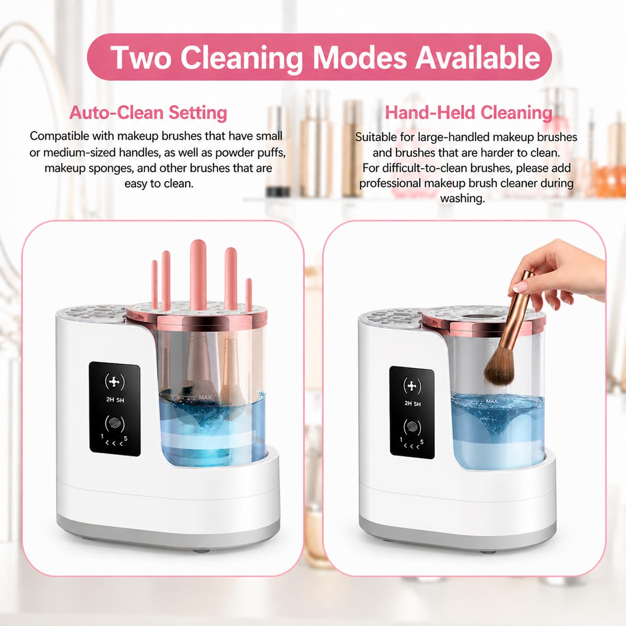 Electric Makeup Brush Cleaner | جهاز تنظيف فرش المكياج