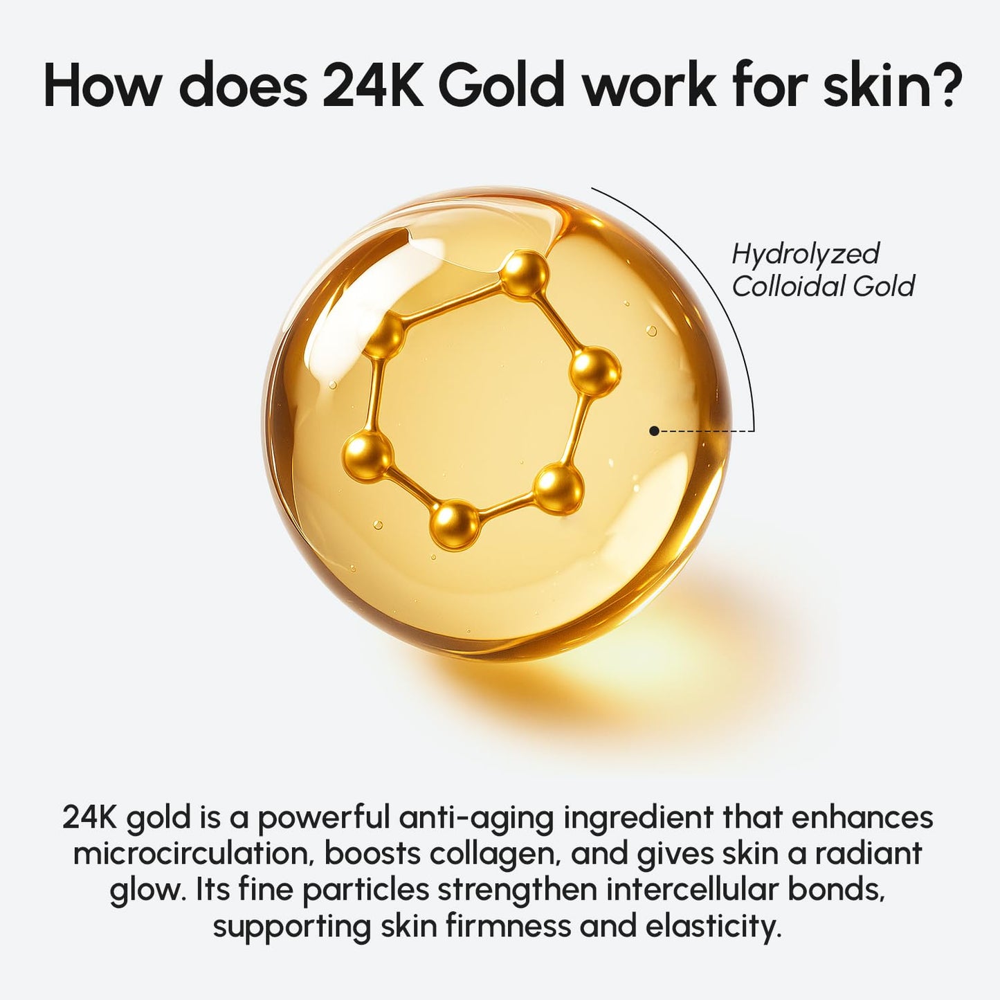 V-Line Gold Mask | قناع شد الفك