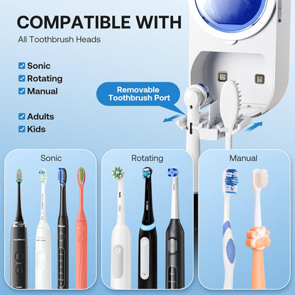 Smart UV Toothbrush Holder | حامل UV ذكي