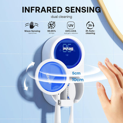 Smart UV Toothbrush Holder | حامل UV ذكي